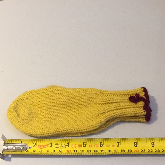 3 Pairs Hand Knit Mittens & Kombi Mitt Clips Kids Children's - Picture 16 of 16